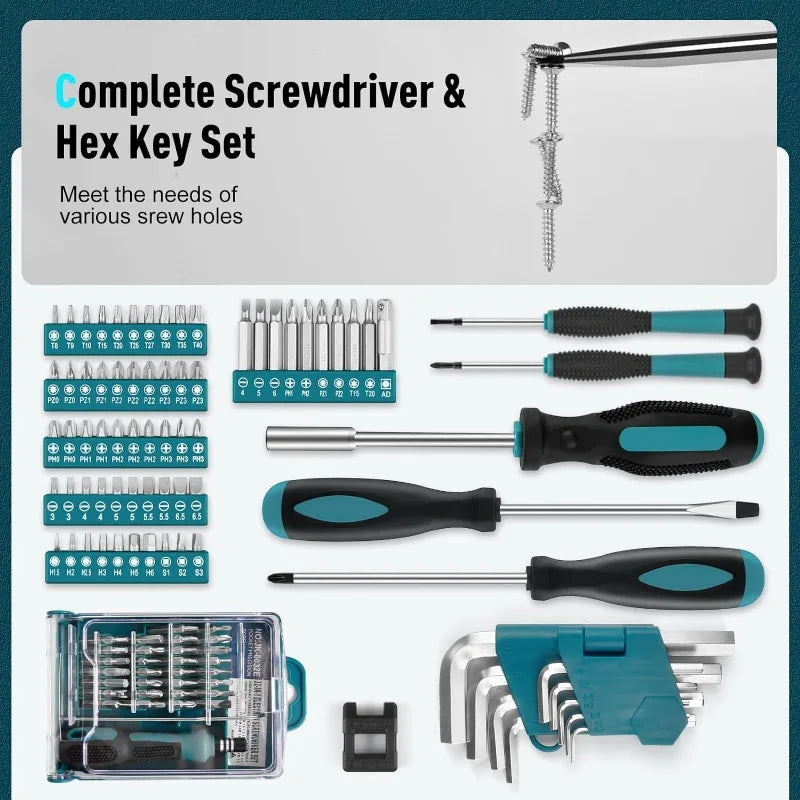 Protable Household and Auto Repair Tool Set - Boundless Selections