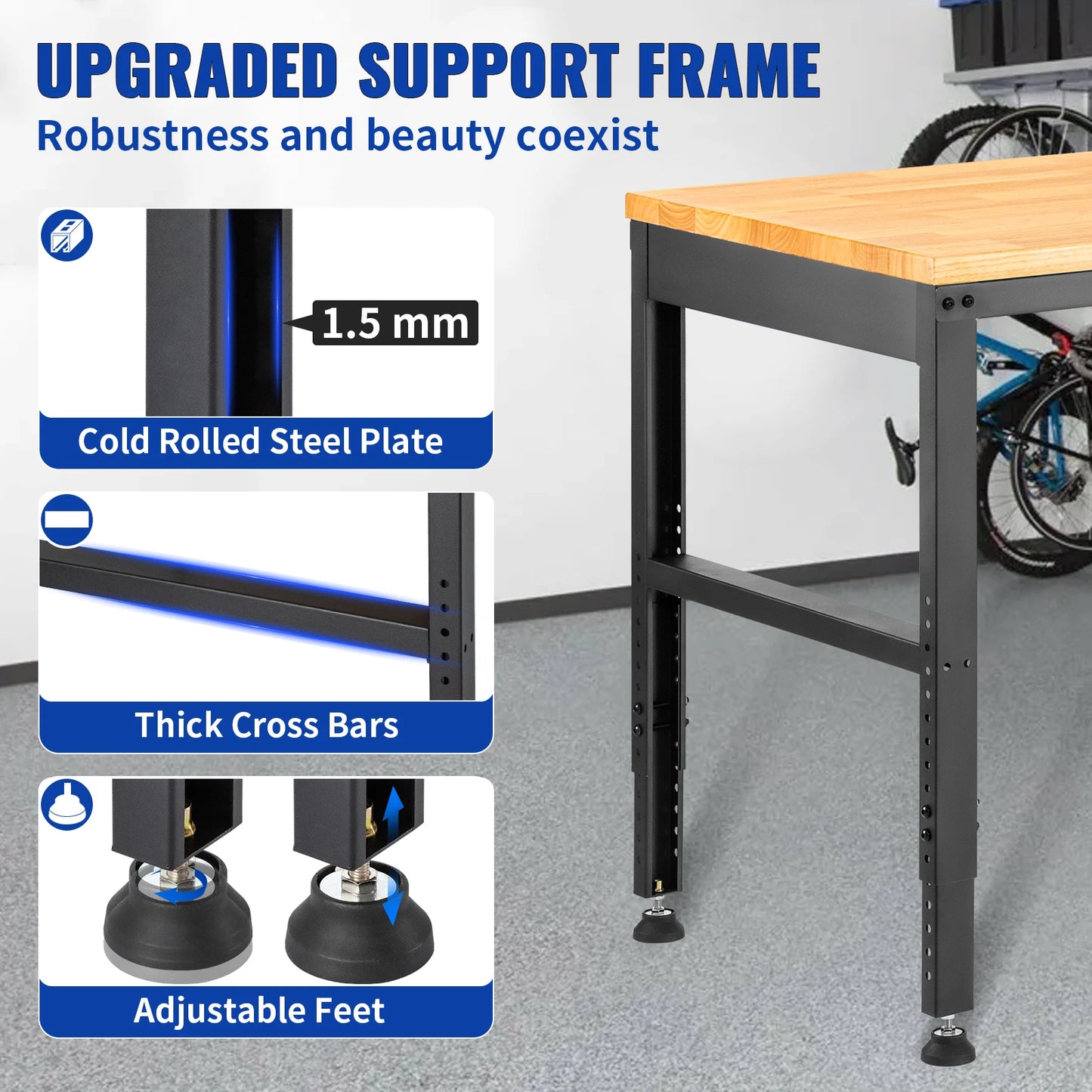 VEVOR Multi Adjustable Workbench - Boundless Selections