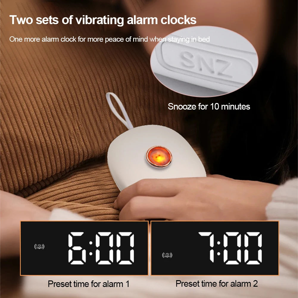 Silent Vibrating Alarm Clock for Hearing-impaired Deaf - Boundless Selections