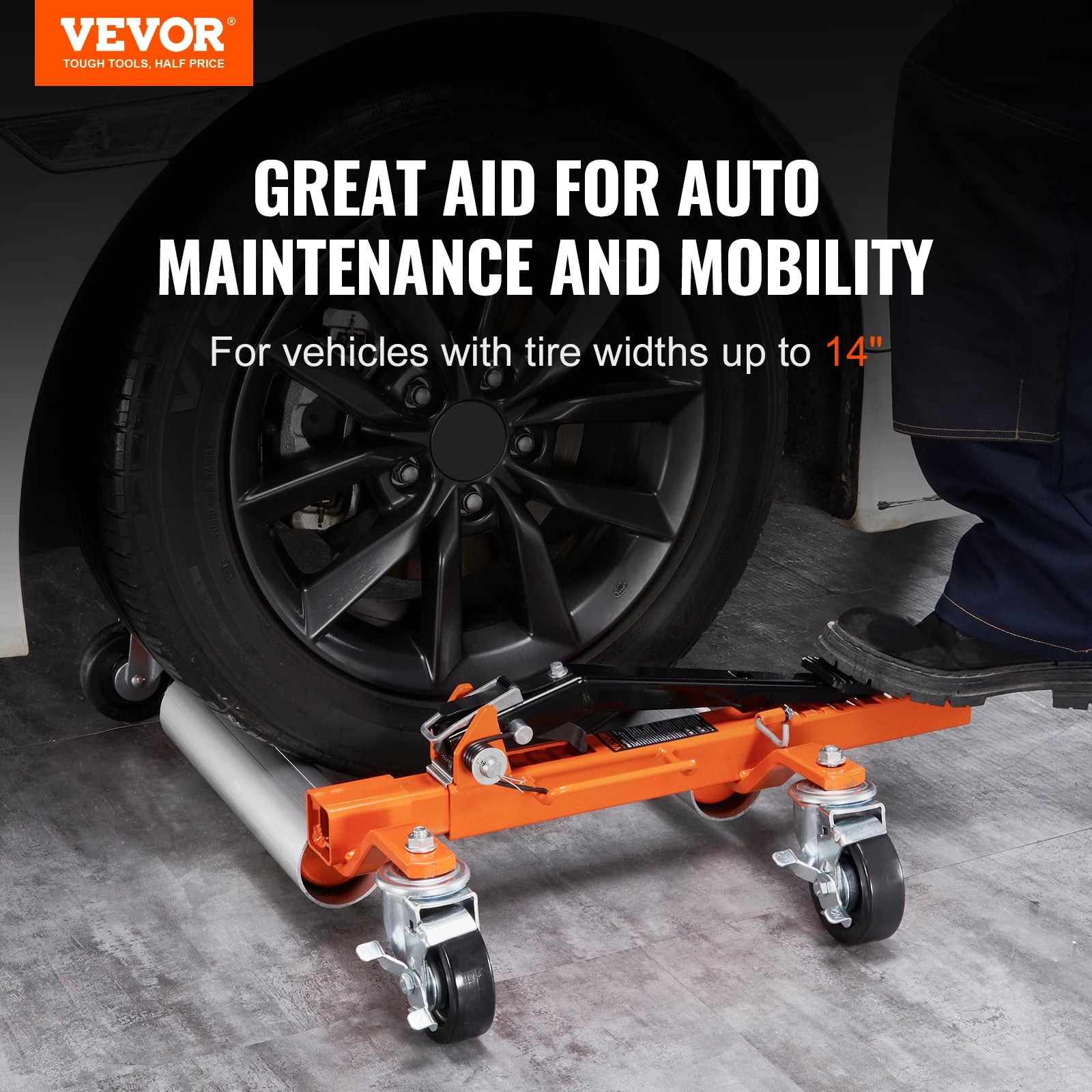 VEVOR Wheel Dolly 1500 LBS - Boundless Selections