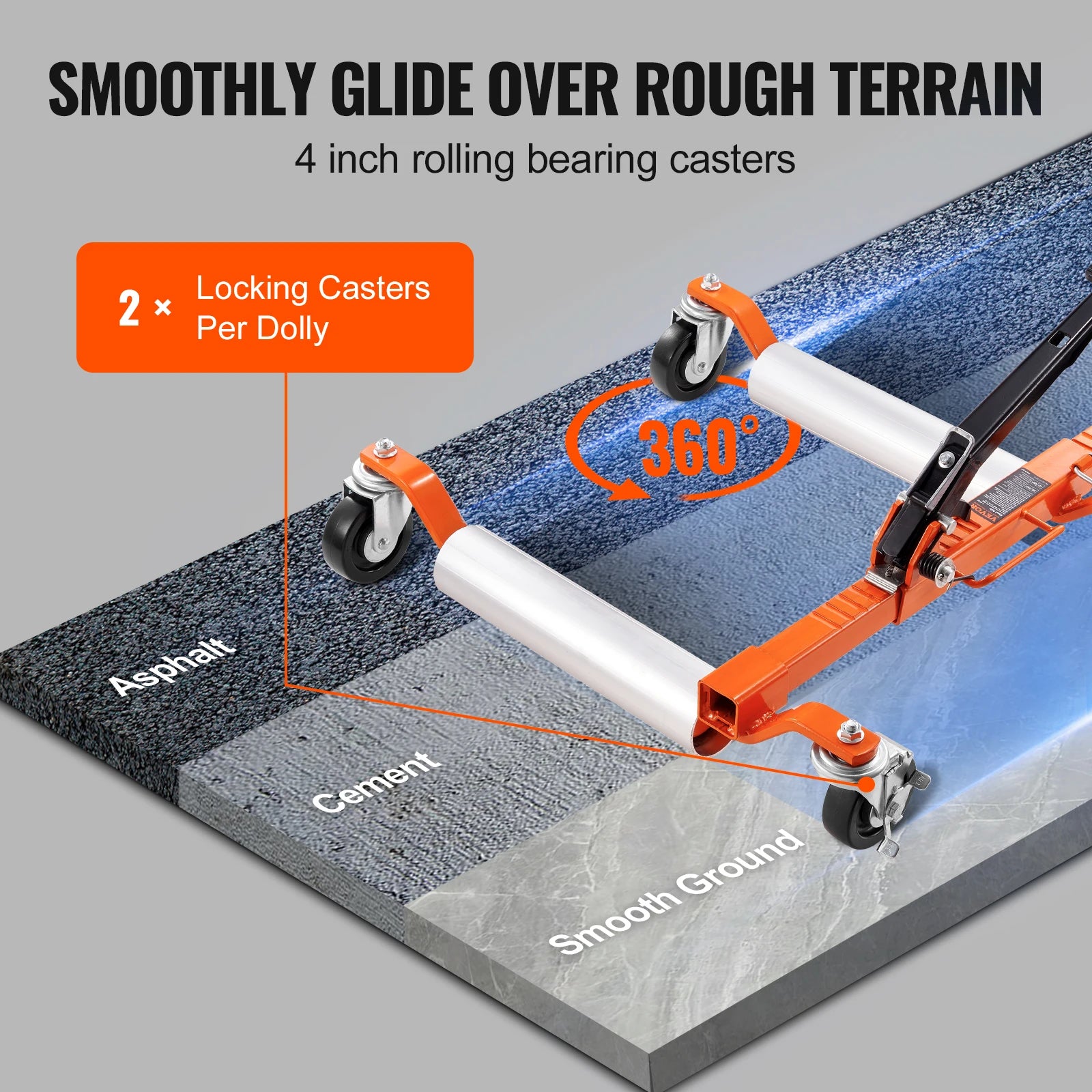 VEVOR Wheel Dolly 1500 LBS - Boundless Selections