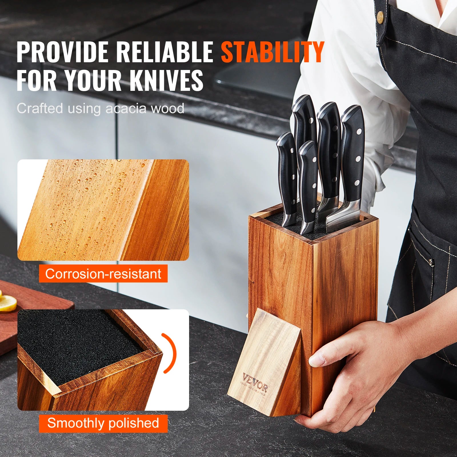 VEVOR Universal Knife Holder - Boundless Selections