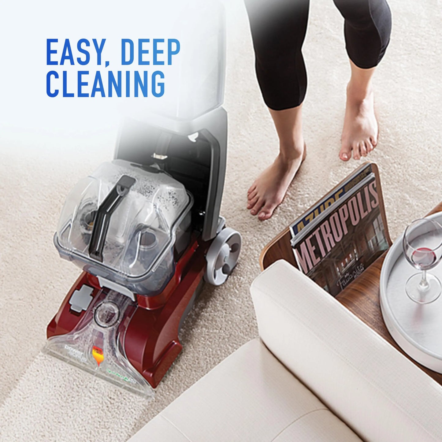 Hoover Power Scrub Deluxe Carpet Cleaner Machine - Boundless Selections