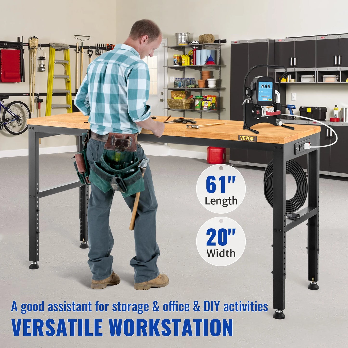 VEVOR Multi Adjustable Workbench - Boundless Selections