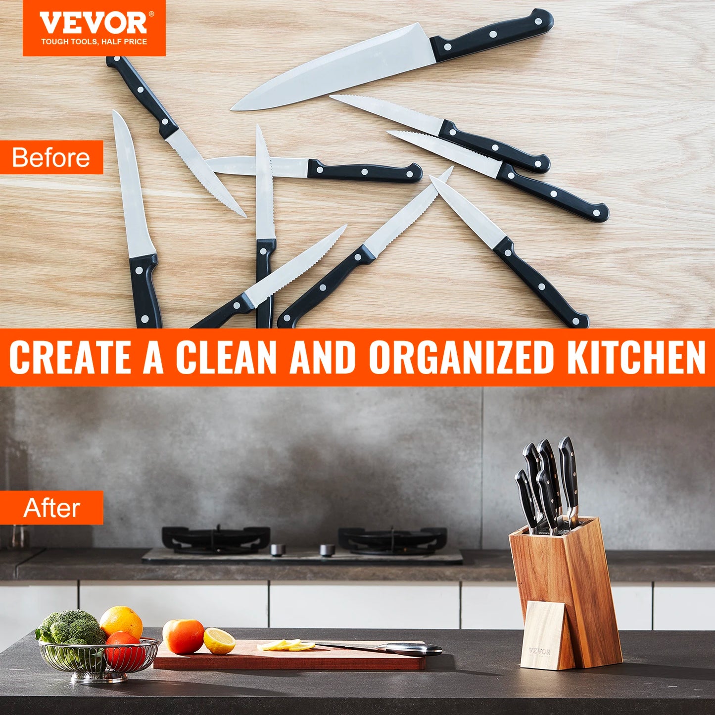 VEVOR Universal Knife Holder - Boundless Selections