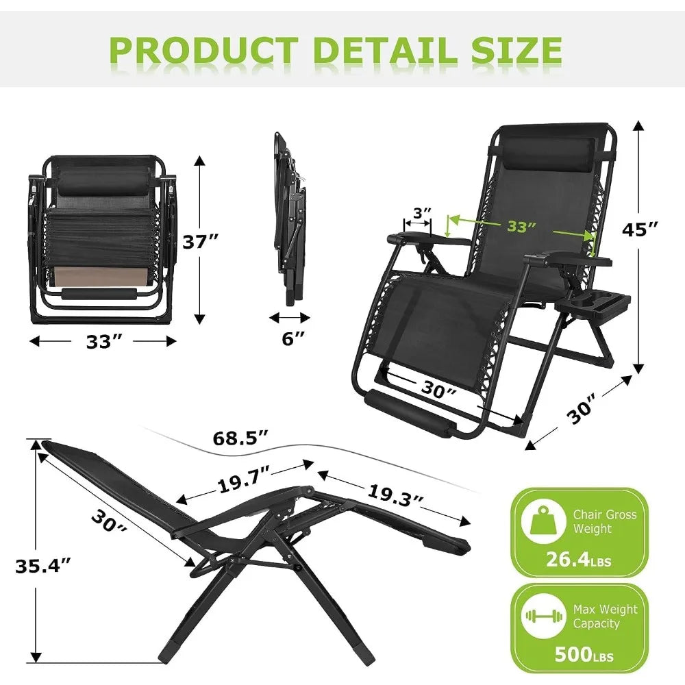 Zero Gravity Camping Chair - Boundless Selections